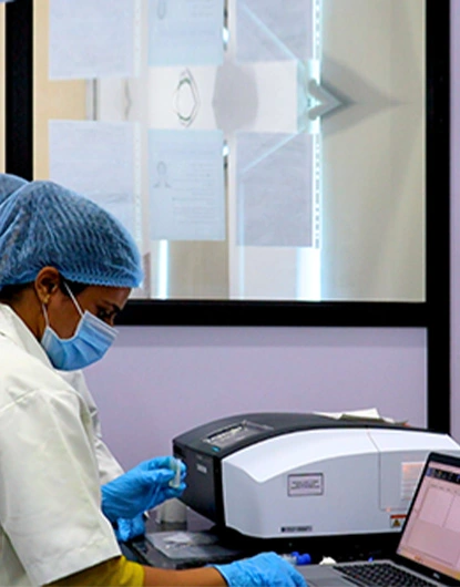 quality testing image